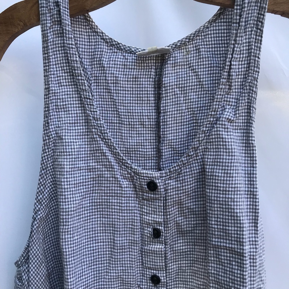 Linen Racerback Tank - Picture 2 of 3